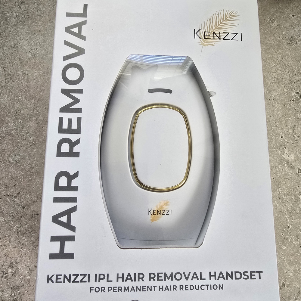 IPL Hair Removal Handset - White and Gold